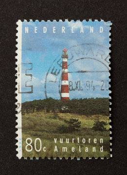 HOLLAND - CIRCA 1980: Stamp printed in the Netherlands