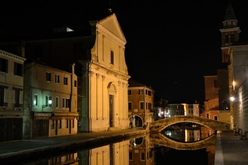 Chioggia di notte