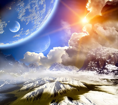 Fantasy landscape