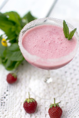 Strawberry milkshake