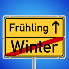 Schil - Jahreszeitenwechsel Winter / Frühling