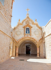 Fototapeta na wymiar Milk Grotto kościół w Betlejem, Palestyna