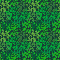 Seamless foliage background