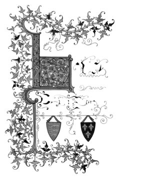 Medieval Enluminure - 13th-14th century