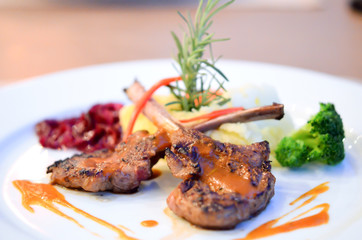 lamb steak
