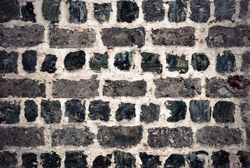 Ancient brick wal