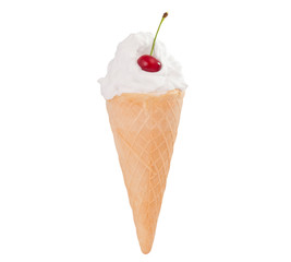 ice cream isolated