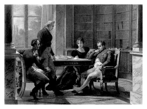 Napoleon & Josephine at home - begining 19th century