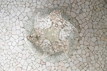 Obraz premium Park Güell, Barcelona, Spanien