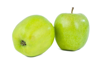 fresh green apples