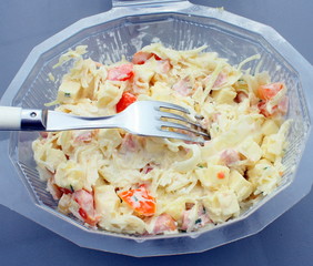 salade crudités, choux mélangé