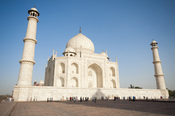 Fototapeta na wymiar Mauzoleum Taj Mahal