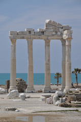 Apollon-Tempel in Side, T&uuml;rkei