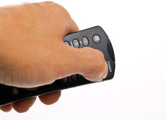 hand off the button pressing