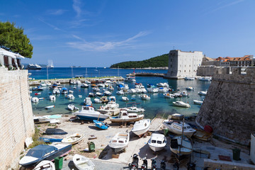 Dubrovnik, Alter Fischerhafen, Kroatien