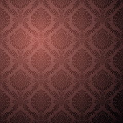 Seamless damask pattern - 42302934