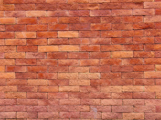 A Brick wall from a new building