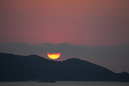 Sunset At Puerto Vallarta, Mexico