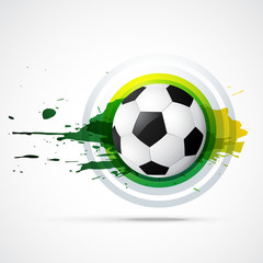 Naklejka premium vector football