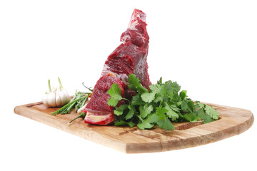 lamb big rib ready to cooking