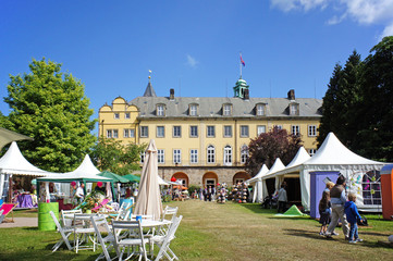 gartenfest im schloss