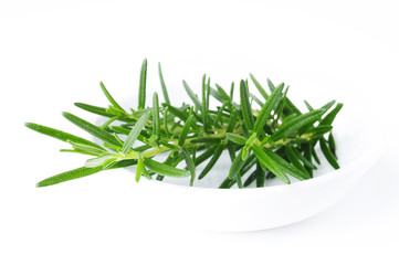 rosemary in a bowl
