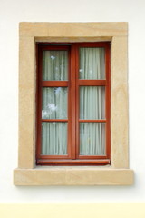 window of an old building