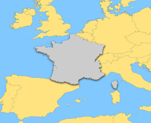 Map of France