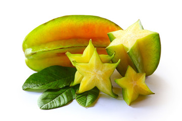 Fototapeta na wymiar Star fruit