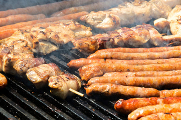 Grill sausage