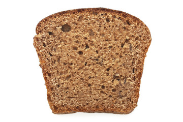 Bread isolated on white background
