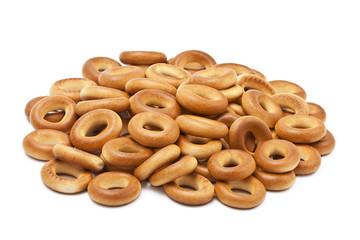 Bagels isolated on a white background