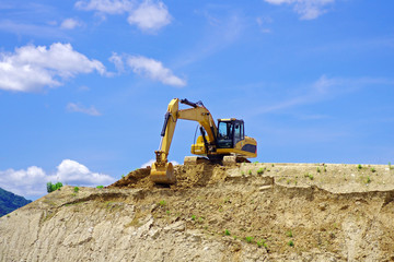 Obraz premium 建築機械