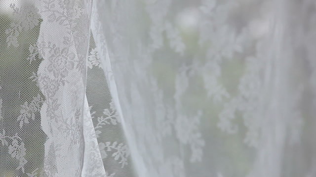 Lace curtain
