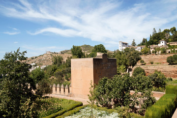 Palacio de Generalife in Granada, Spain