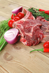 spare ribs with thyme