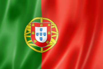 Portuguese flag - obrazy, fototapety, plakaty