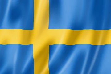 Fotobehang Swedish flag © daboost