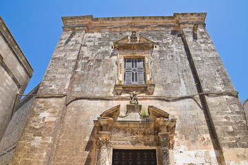Church of St. Nicola. Soleto. Puglia. Italy.