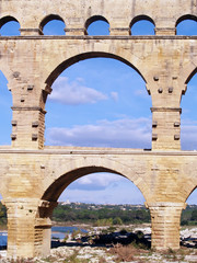 Aqueduct Pont du Gard