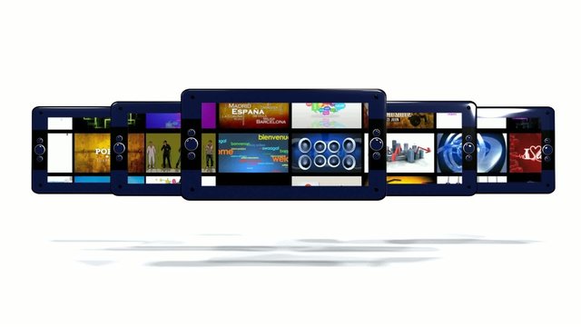 3D mobile smartphone tablet apps animation