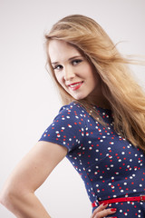 Portrait of happy woman