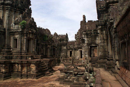 Ancient temple in Angkor, Cambodia