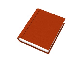 Book in red colour
