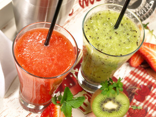 Smoothies mit Früchte