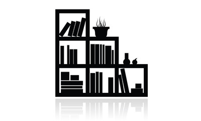 Library Icon 05, furniture icon, office