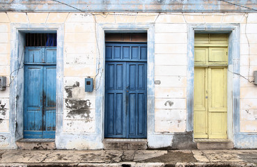 Obraz na płótnie Canvas Kuba - miasto widok w Baracoa