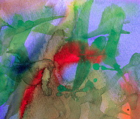 Watercolor Abstract