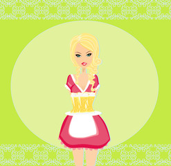Oktoberfest waitress