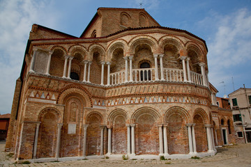 Fototapeta na wymiar duomo di San Donato Murano